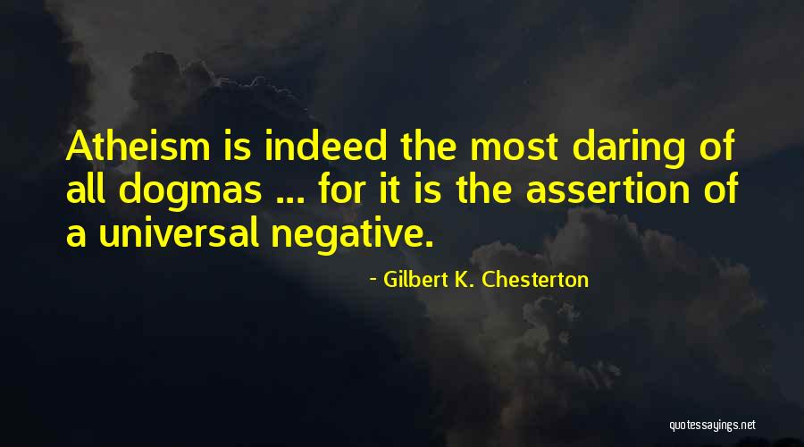Atheism Negative Quotes By Gilbert K. Chesterton Atheism Negative Quotes By Gilbert K. Chesterton