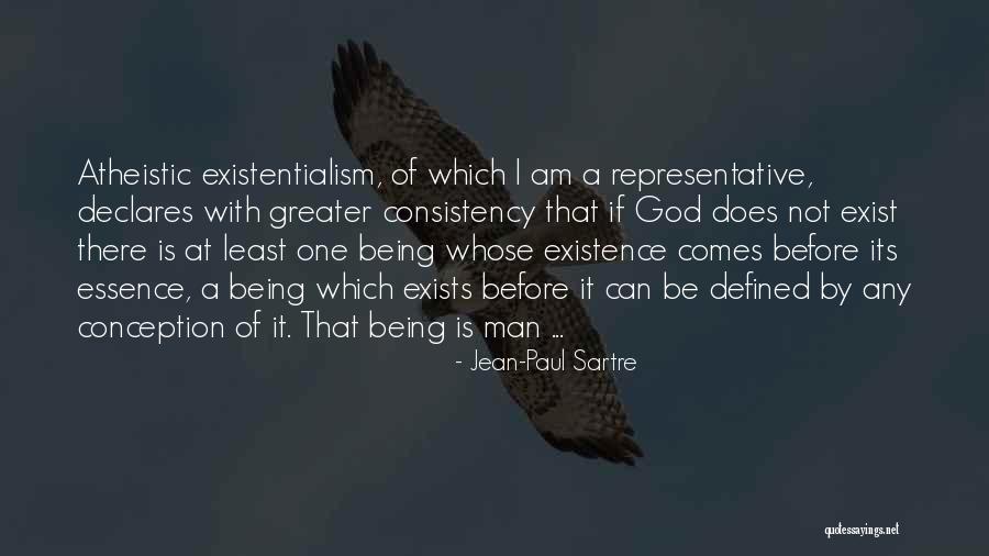 Atheistic Quotes By Jean-Paul Sartre Atheistic Quotes By Jean-Paul Sartre
