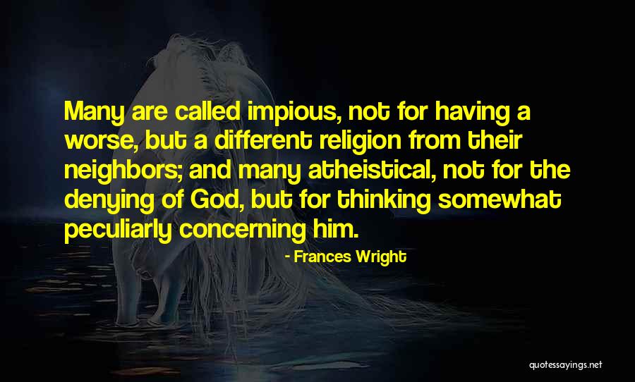 Atheistical Quotes By Frances Wright Atheistical Quotes By Frances Wright