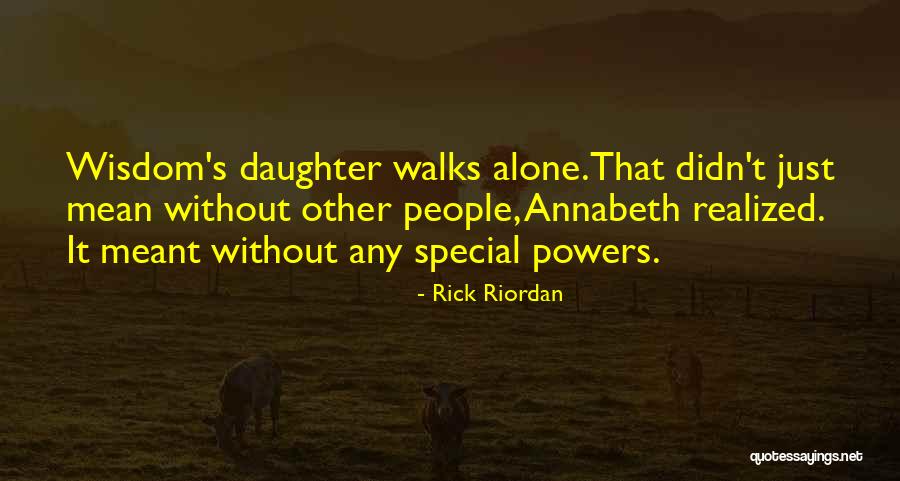 Athena's Wisdom Quotes By Rick Riordan