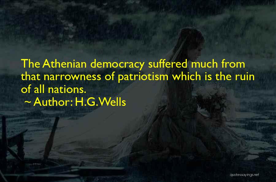 Athenian Democracy Quotes By H.G.Wells