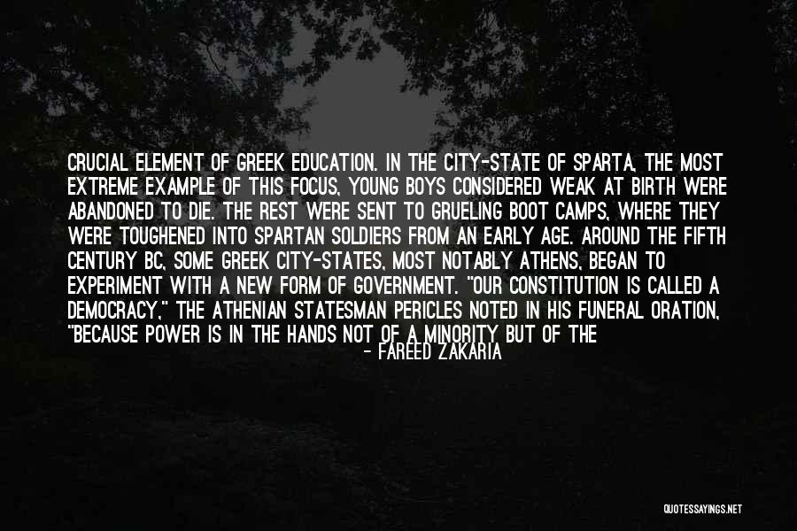 Athens Vs Sparta Quotes By Fareed Zakaria Athens Vs Sparta Quotes By Fareed Zakaria