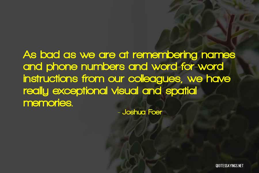 Atherectomy Quotes By Joshua Foer Atherectomy Quotes By Joshua Foer