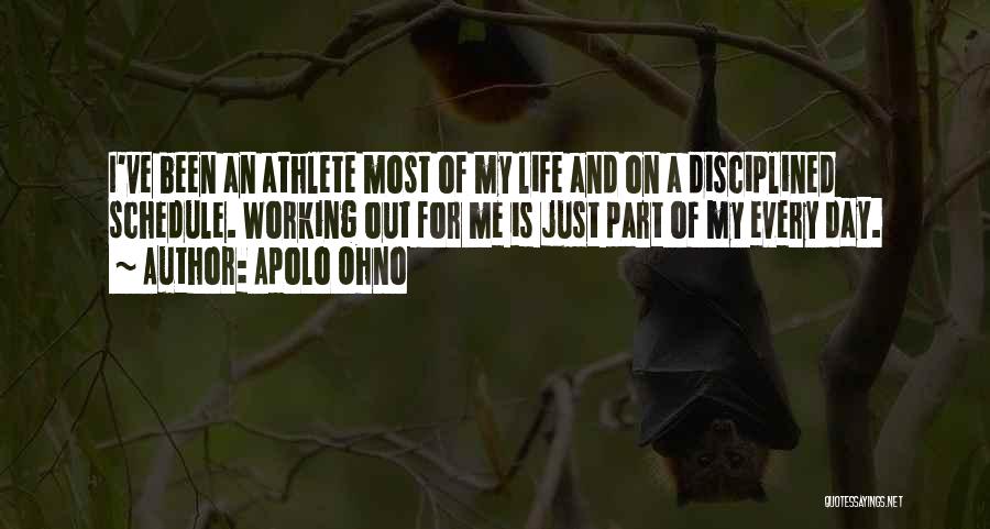 Athlete Life Quotes By Apolo Ohno