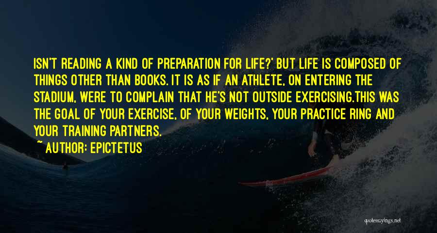 Athlete Life Quotes By Epictetus