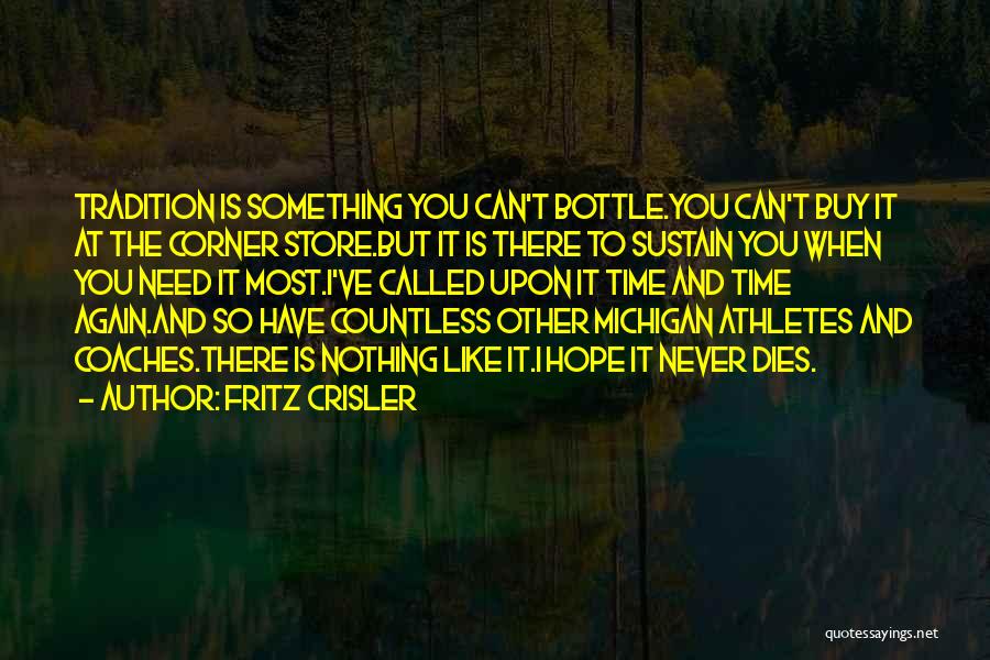Athletes And Coaches Quotes By Fritz Crisler