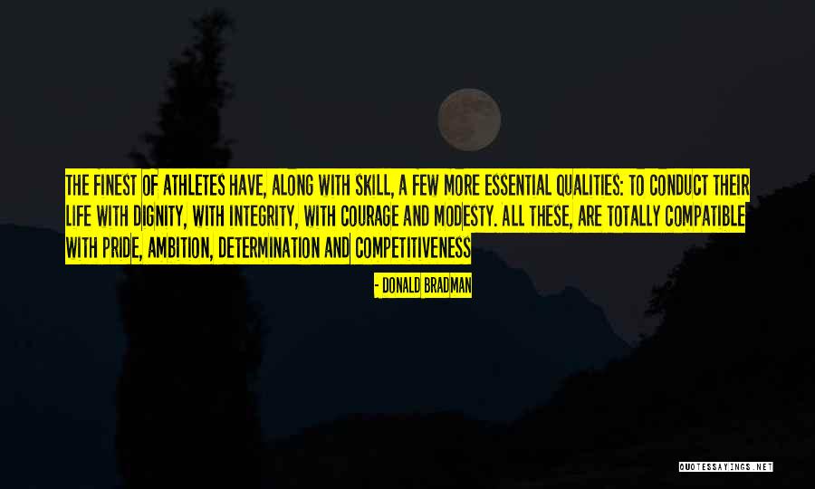Athletes Determination Quotes By Donald Bradman Athletes Determination Quotes By Donald Bradman