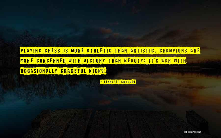 Athletic Victory Quotes By Jennifer Shahade Athletic Victory Quotes By Jennifer Shahade