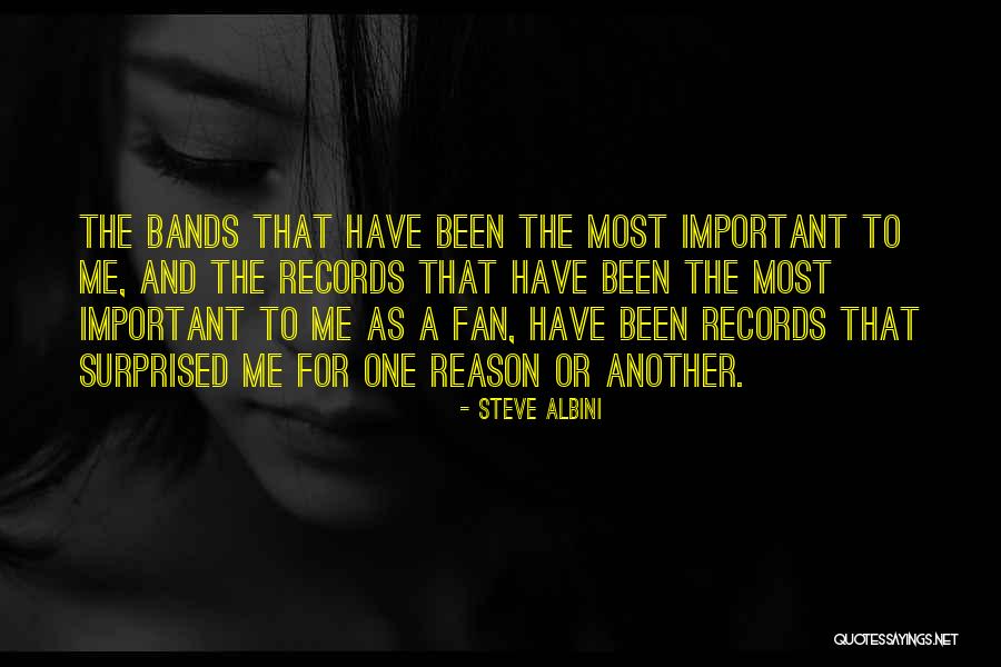 Atienza Fruit Quotes By Steve Albini