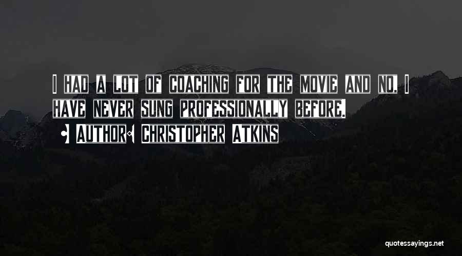 Atkins Quotes By Christopher Atkins