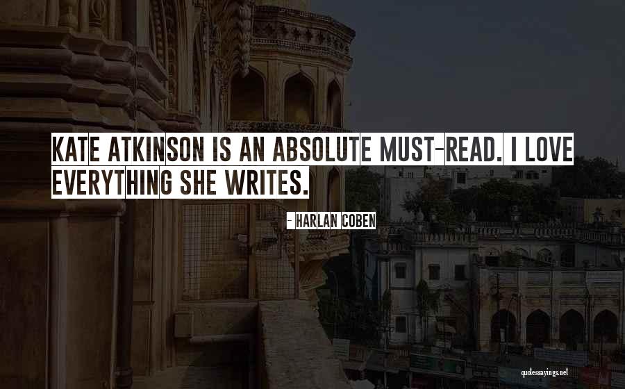 Atkinson Quotes By Harlan Coben