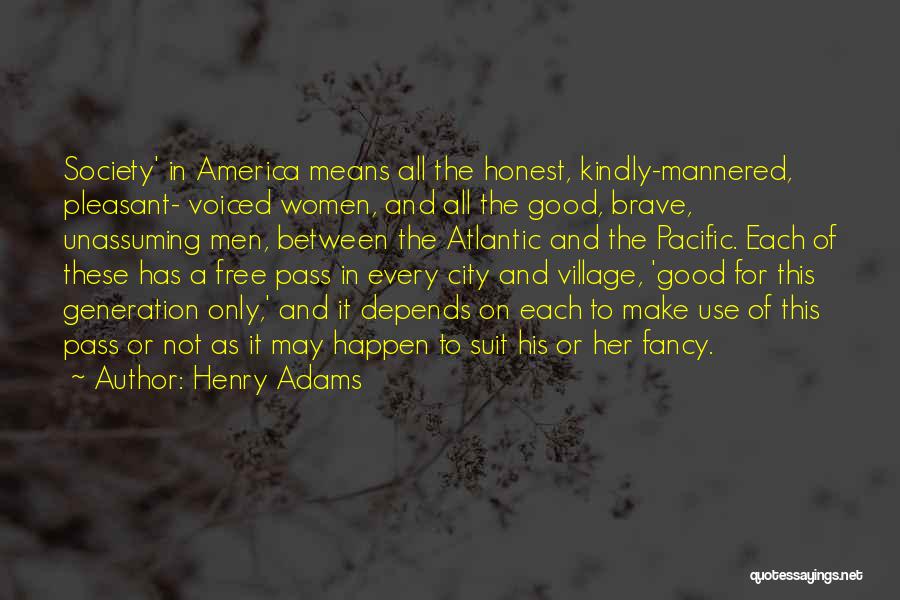Atlantic City Quotes By Henry Adams