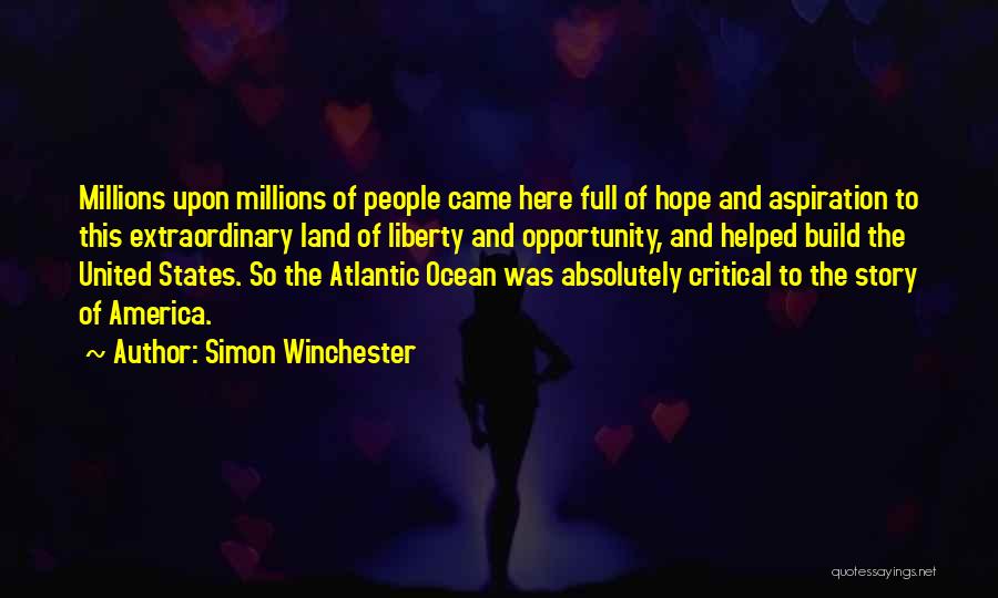 Atlantic Quotes By Simon Winchester