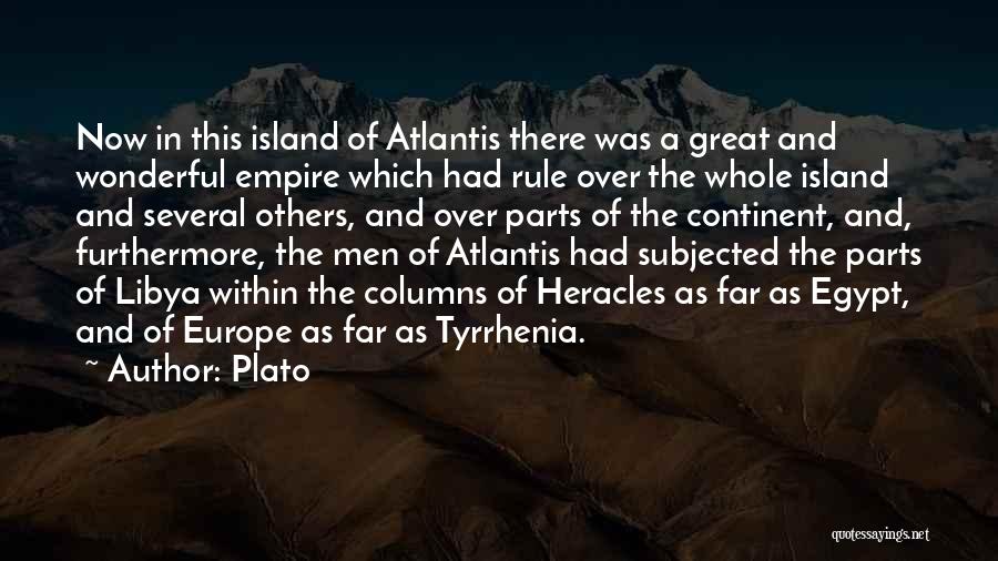 Atlantis Plato Quotes By Plato