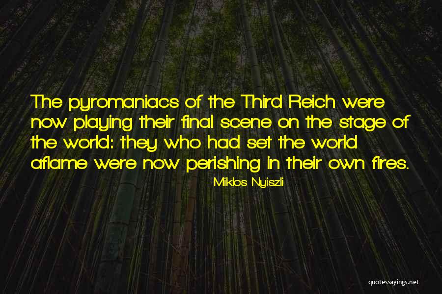 Atmakaraka Quotes By Miklos Nyiszli Atmakaraka Quotes By Miklos Nyiszli