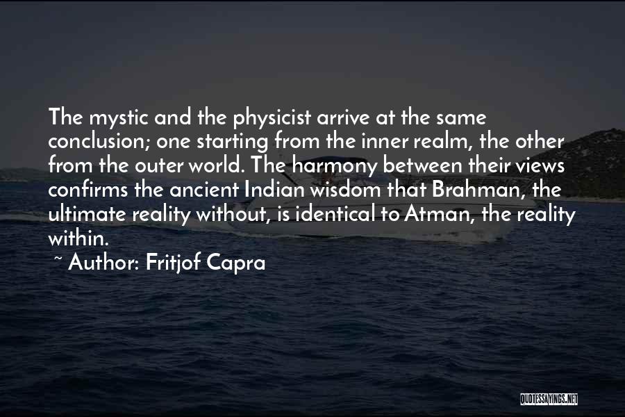 Atman Quotes By Fritjof Capra