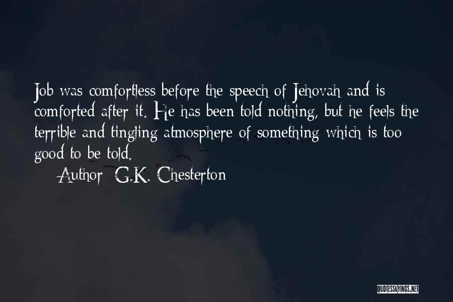 Atmosphere Good Quotes By G.K. Chesterton