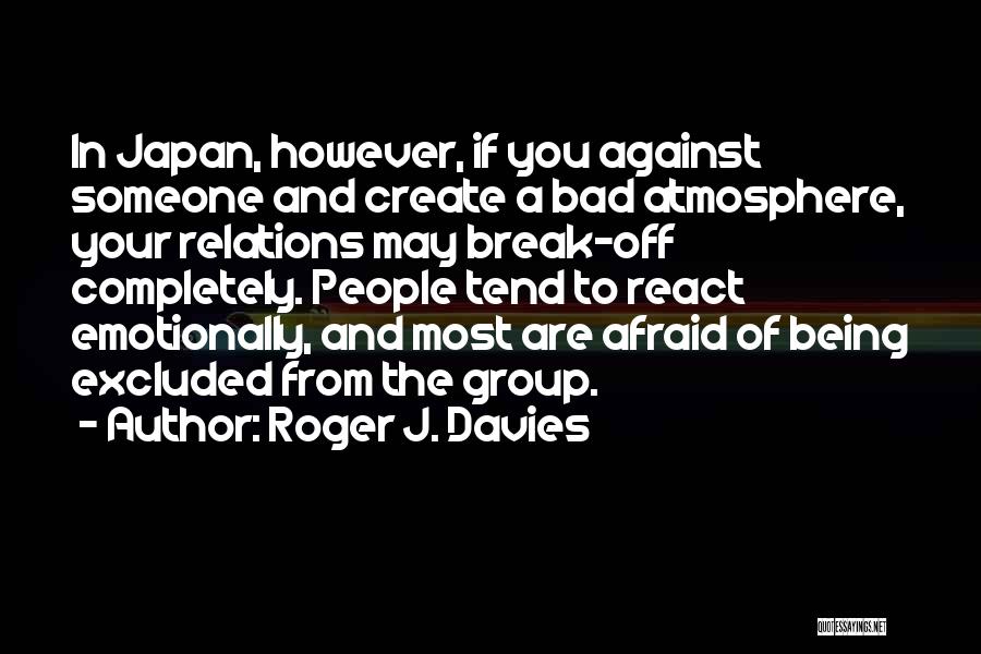 Atmosphere Quotes By Roger J. Davies