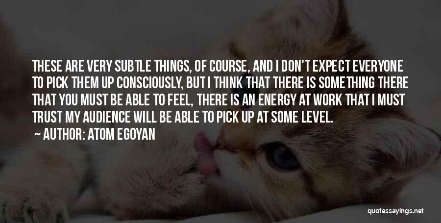 Atom Egoyan Quotes 312132