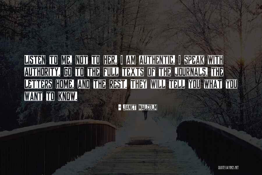 Atomera Quotes By Janet Malcolm Atomera Quotes By Janet Malcolm