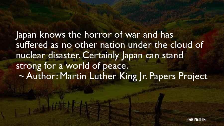 Atomic Bomb On Hiroshima Quotes By Martin Luther King Jr. Papers Project