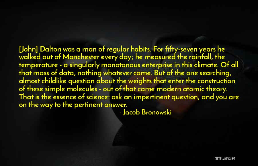 Atomic Habit Quotes By Jacob Bronowski Atomic Habit Quotes By Jacob Bronowski