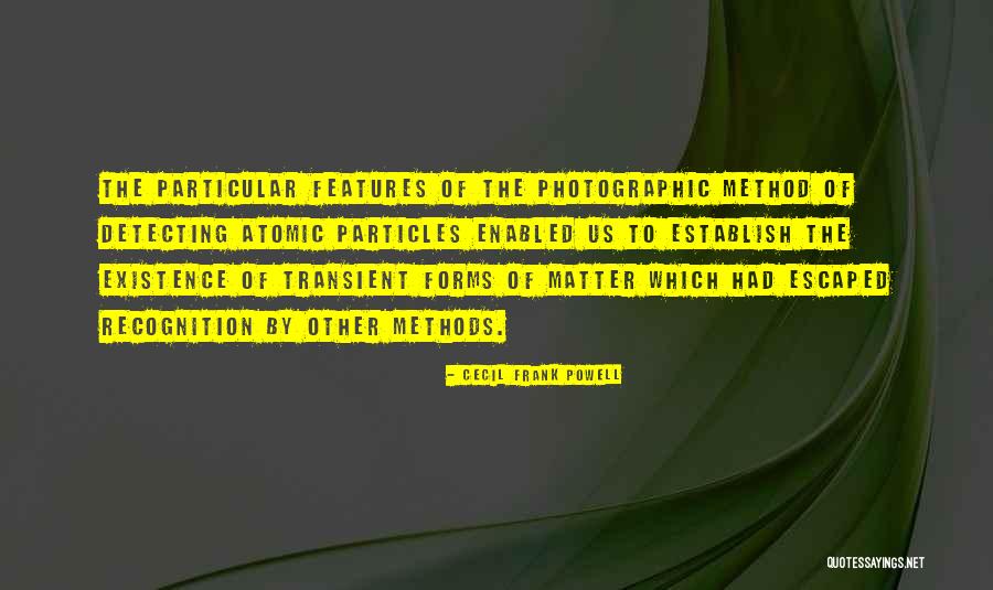 Atomic Particles Quotes By Cecil Frank Powell Atomic Particles Quotes By Cecil Frank Powell