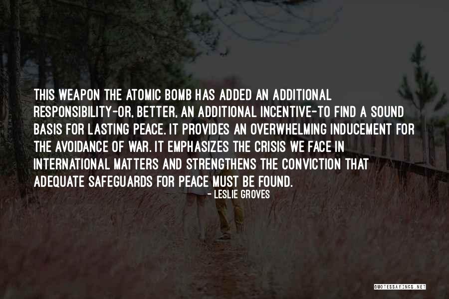 Atomic War Quotes By Leslie Groves Atomic War Quotes By Leslie Groves