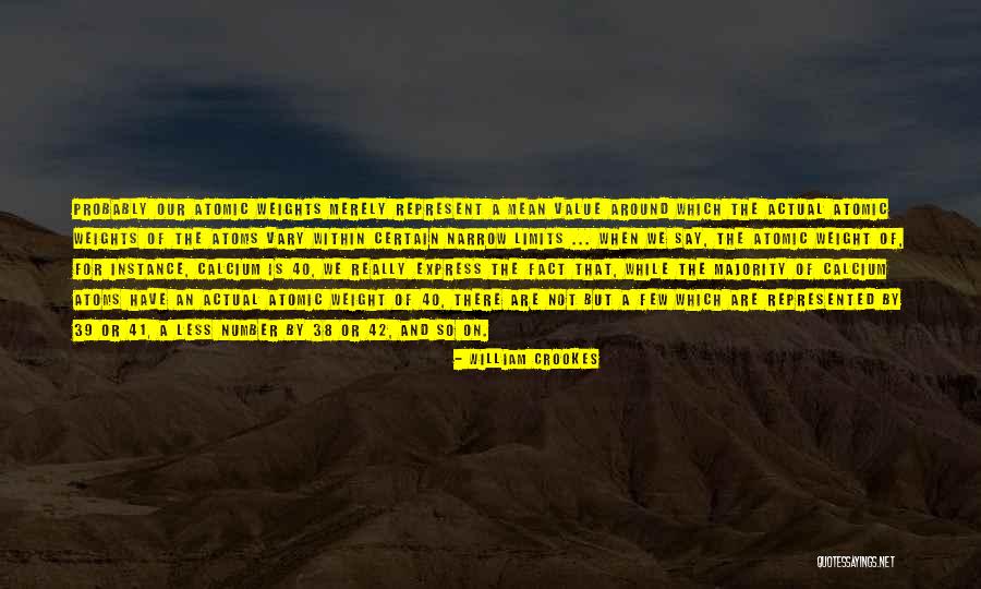 Atomic Weight Quotes By William Crookes Atomic Weight Quotes By William Crookes