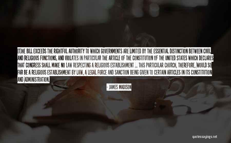 Atomun Quotes By James Madison Atomun Quotes By James Madison