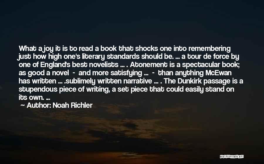 Atonement Dunkirk Quotes By Noah Richler