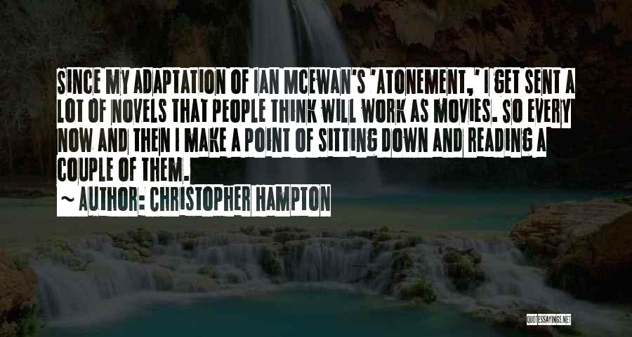 Atonement Mcewan Quotes By Christopher Hampton