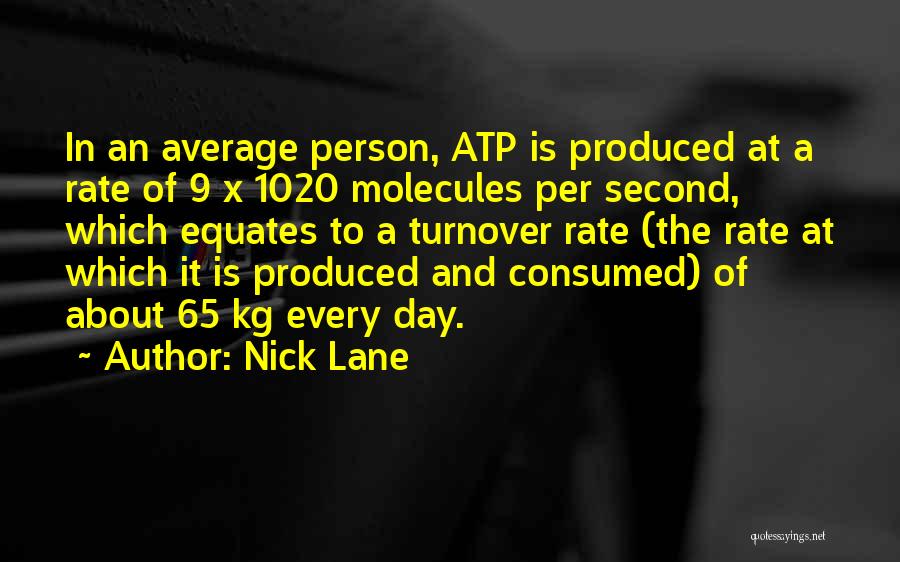 Atp-cp Quotes By Nick Lane