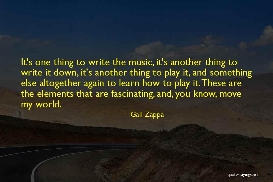 Atravesar A Nado Quotes By Gail Zappa Atravesar A Nado Quotes By Gail Zappa
