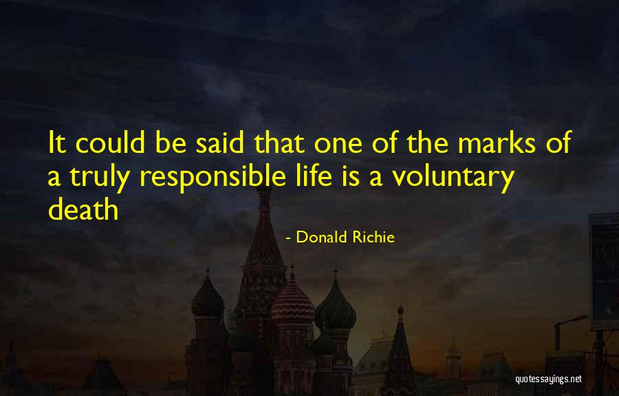 Atrema Quotes By Donald Richie Atrema Quotes By Donald Richie