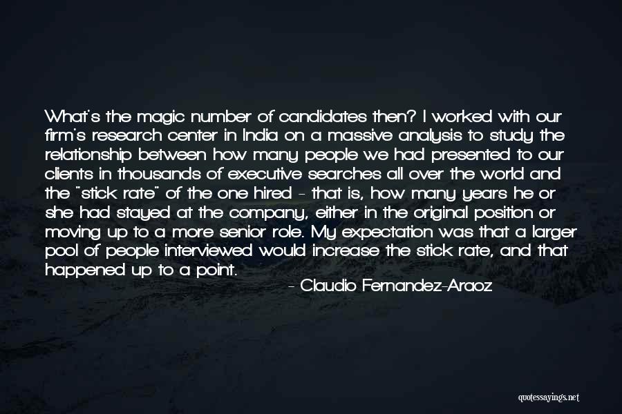 Atriisho Quotes By Claudio Fernandez-Araoz Atriisho Quotes By Claudio Fernandez-Araoz
