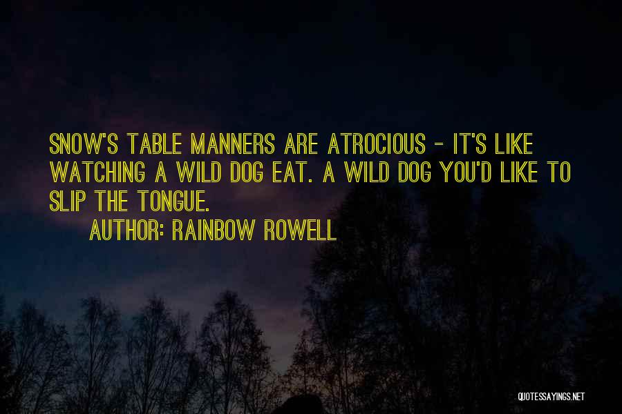 Atrocious Quotes By Rainbow Rowell