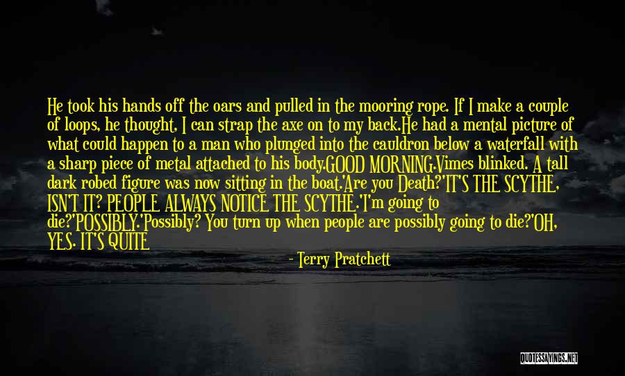 Attached Quotes By Terry Pratchett