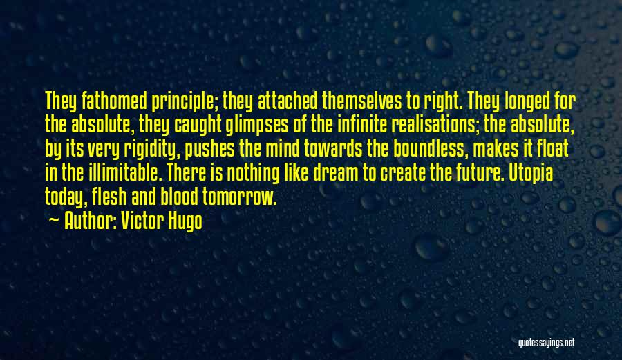 Attached Quotes By Victor Hugo