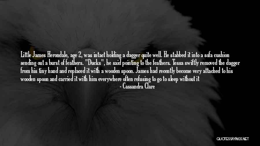 Attached To Him Quotes By Cassandra Clare