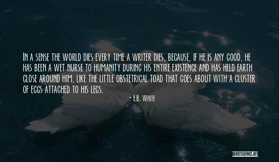 Attached To Him Quotes By E.B. White