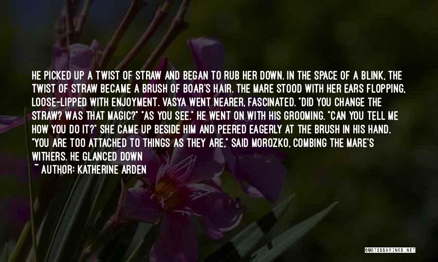 Attached To Him Quotes By Katherine Arden