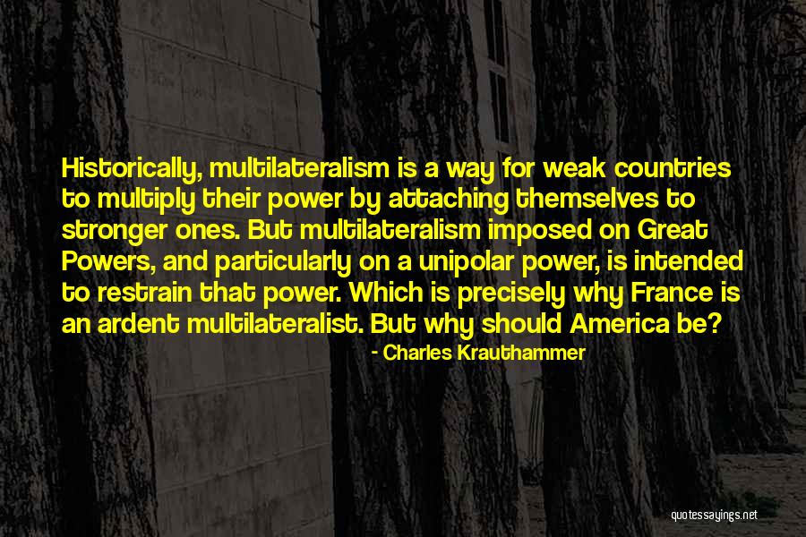 Attaching Quotes By Charles Krauthammer Attaching Quotes By Charles Krauthammer