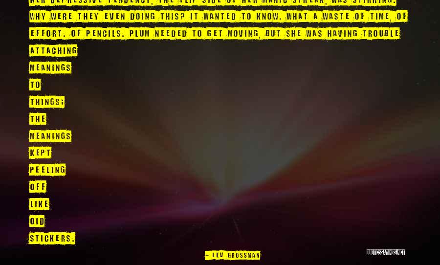 Attaching Quotes By Lev Grossman Attaching Quotes By Lev Grossman
