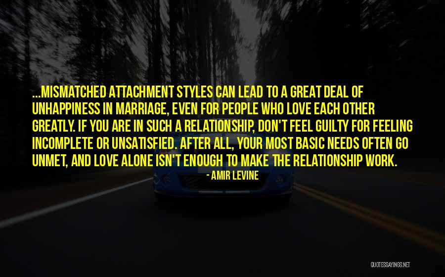 Attachment And Love Quotes By Amir Levine