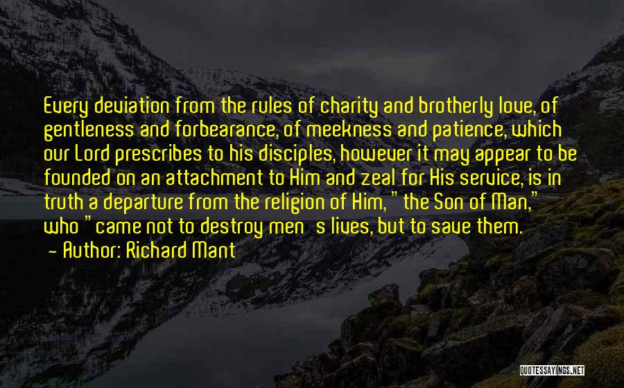 Attachment And Love Quotes By Richard Mant