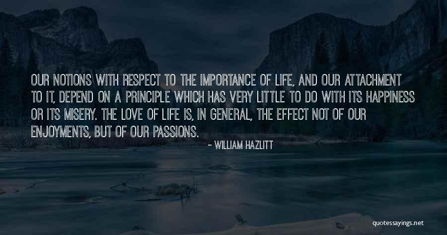 Attachment And Love Quotes By William Hazlitt