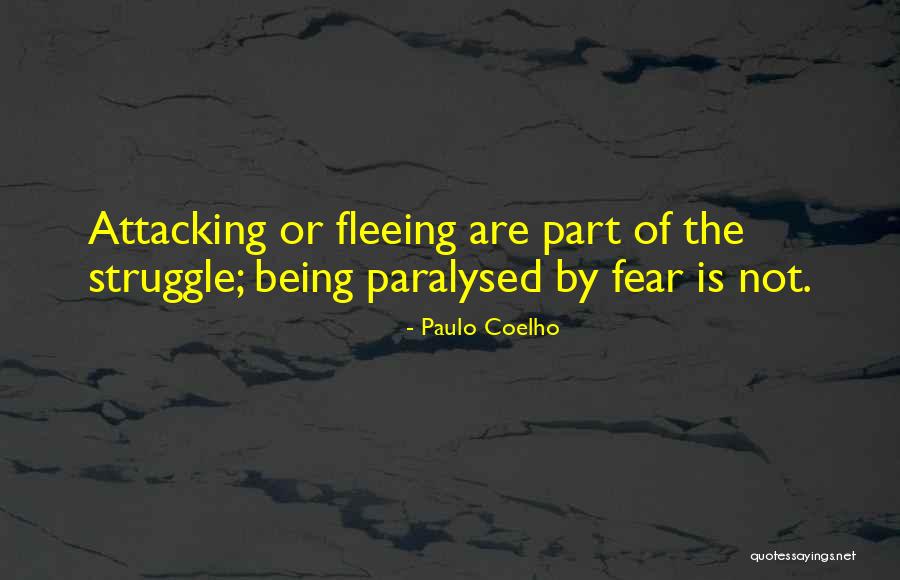 Attacking Life Quotes By Paulo Coelho Attacking Life Quotes By Paulo Coelho