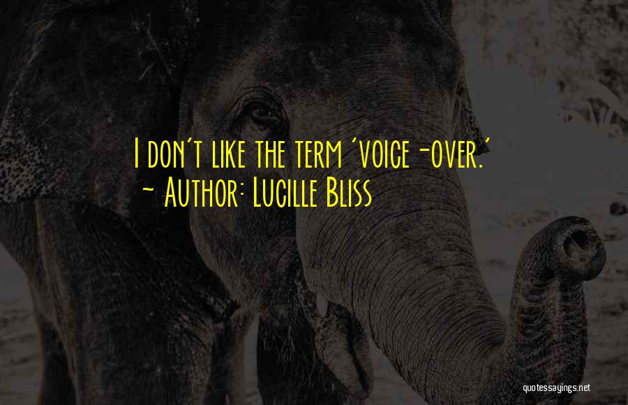 Attacking My Character Quotes By Lucille Bliss