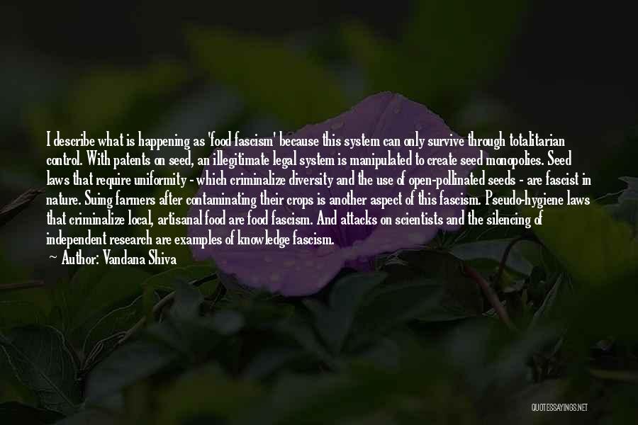 Attacks Quotes By Vandana Shiva